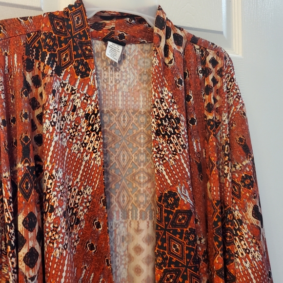 4x kimono style cardigan - Picture 4 of 6